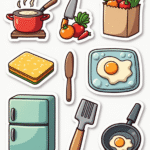 Household & Chores - Sticker Sheet v1